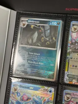 Prismatic Evolutions Binder with Eeveelution Cards (ex, RH, Promo, & Pokeballs) - Image 6