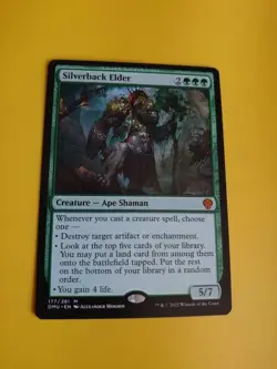 Silverback Elder. Rare Ape shaman DMU mythic Magic the Gathering Card. - Image 6