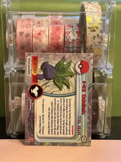 Pokemon Card - Oddish #43 - Topps Chrome - Image 2