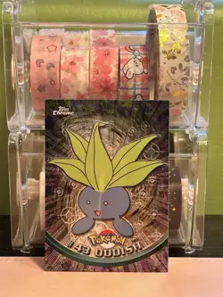 Pokemon Card - Oddish #43 - Topps Chrome - Image 3