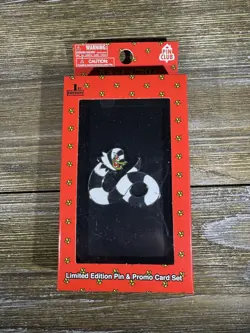 MetaZoo Pin Club 1st Edition Limited Edition Sewer Sinkhole Sam Pin Promo Card - Image 1