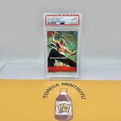 PSA 10 Roronoa Zoro ONE PIECE Card Chinese 1ST ANNIVERSARY SET OP01-025 SR - Image 4