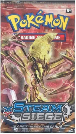 Pokemon TCG XY Steam Siege Booster Pack Bonus Holofoil Card - Walgreens - Image 1