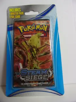 Pokemon TCG XY Steam Siege Booster Pack Bonus Holofoil Card - Walgreens - Image 2