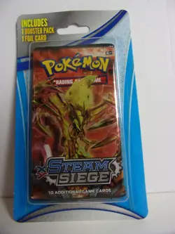 Pokemon TCG XY Steam Siege Booster Pack Bonus Holofoil Card - Walgreens - Image 5