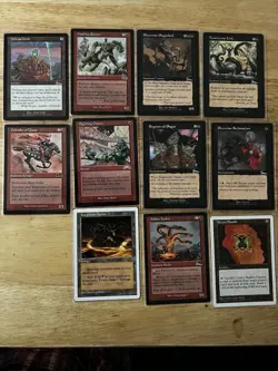 Lot of 11 Magic The Gathering Cards LP - Image 1