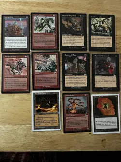 Lot of 11 Magic The Gathering Cards LP - Image 9
