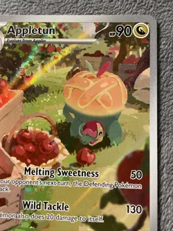 Appletun 211/191 Illustration Rare Full Art Holo Pokemon Card Surging Sparks NM+ - Image 5