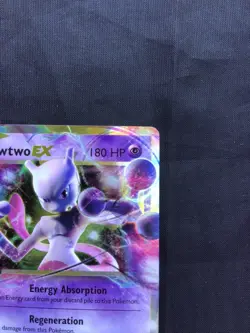 Pokemon Cards: Evolutions Rare Holo: Mewtwo EX 52/108 - Image 3