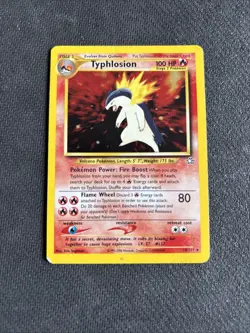 Typhlosion - 18/111 - Neo Genesis Set - Holo Rare  HP - Pokémon Card - Image 3