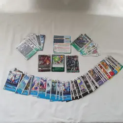 A bundle Of 84 Digimon trading Cards - Image 1