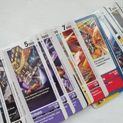 A bundle Of 84 Digimon trading Cards - Image 11
