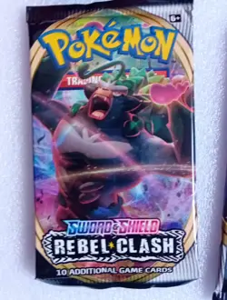 Pokemon Card Evolutions Sword Shield Base Rebel Clash Booster Pack Bundle Sealed - Image 11