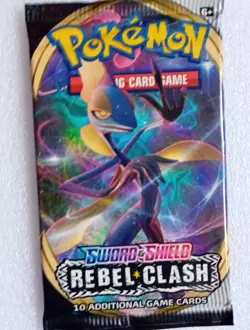 Pokemon Card Evolutions Sword Shield Base Rebel Clash Booster Pack Bundle Sealed - Image 13