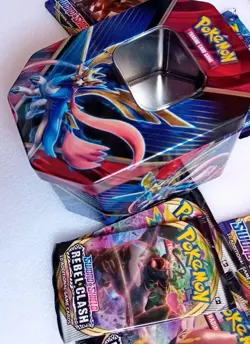 Pokemon Card Evolutions Sword Shield Base Rebel Clash Booster Pack Bundle Sealed - Image 15
