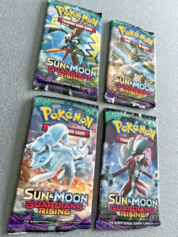 Sun And Moon Guardians Rising Booster X4 Art Set Sealed Pokemon Cards - Image 4