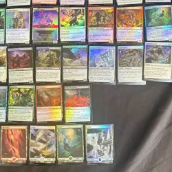 69 All Foils lot MTG Cards from Forgotten Realms & Zendikar Rising - Image 5