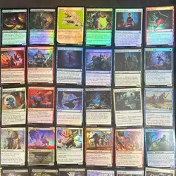 69 All Foils lot MTG Cards from Forgotten Realms & Zendikar Rising - Image 8