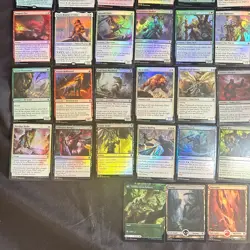 69 All Foils lot MTG Cards from Forgotten Realms & Zendikar Rising - Image 9