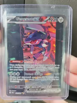Genesect ex SIR 169/086 Pokemon TCG Black Bolt English NM PACK FRESH PRE Release - Image 3