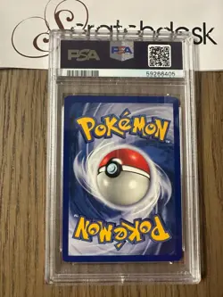 PSA 9 - Pokemon PSYCHIC ENERGY 101/102 - SHADOWLESS BASE SET - MINT - Image 2