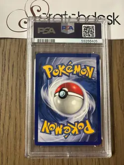 PSA 9 - Pokemon PSYCHIC ENERGY 101/102 - SHADOWLESS BASE SET - MINT - Image 4