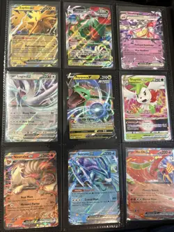 Pokemon Card Lot Vintage/Modern Full Arts / Holos / EX Collection Binder - Image 15