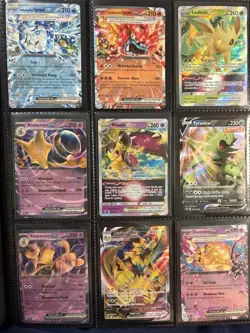 Pokemon Card Lot Vintage/Modern Full Arts / Holos / EX Collection Binder - Image 3