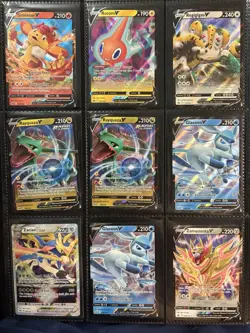 Pokemon Card Lot Vintage/Modern Full Arts / Holos / EX Collection Binder - Image 9