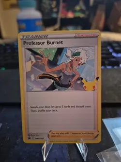 Professor Burnet SWSH167 Promo Pokémon Celebrations 25th Anniversary NM Non Holo - Image 1