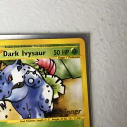 Dark Ivysaur [Winner] #6 Pokemon Best Of Game Pokemon TCG NM e reader - Image 5