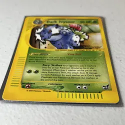 Dark Ivysaur [Winner] #6 Pokemon Best Of Game Pokemon TCG NM e reader - Image 9