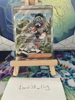Pokemon Eri Scarlet Violet Temporal Forces Holo Ultra Rare Card 199/162 - Image 1