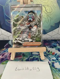 Pokemon Eri Scarlet Violet Temporal Forces Holo Ultra Rare Card 199/162 - Image 3