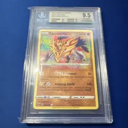 BGS 9.5 2020 Sword & Shield Legendary #44 Zamazenta A Gem Mint Pokémon - Image 4
