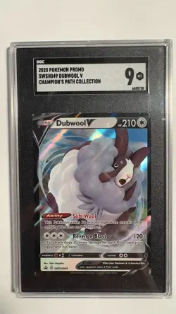 Dubwool V SWSH049 SWSH: Sword & Shield Promo Cards Holo - Image 3