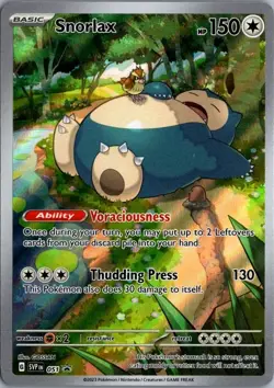 2023 Scarlet & Violet Series - Scarlet & Violet Promos Snorlax Common #51 - Image 1