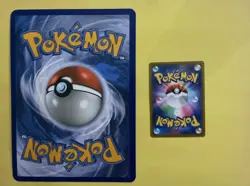 Reshiram & Charizard GX JUMBO Oversized Card SM201 Tag Team Promo Pokémon - Image 2