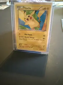 Pokemon Pikachu Card - Pika Punch & Double Voltage - Lot Of 3 - Image 2