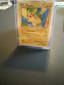 Pokemon Pikachu Card - Pika Punch & Double Voltage - Lot Of 3 - Image 3