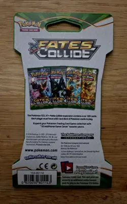 Pokemon Fates Collide Sleeved Booster Pack - Image 2