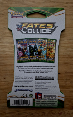 Pokemon Fates Collide Sleeved Booster Pack - Image 4