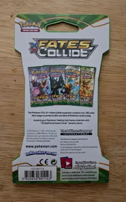 Pokemon Fates Collide Sleeved Booster Pack - Image 2