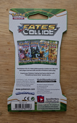 Pokemon Fates Collide Sleeved Booster Pack - Image 4