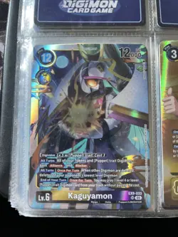 Kaguyamon EX9-033 Foil M/NM Digimon Card Game - Image 1