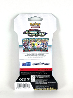 NEW Pokémon Scarlet and Violet journey together TCG booster one pack | IN-HAND - Image 4