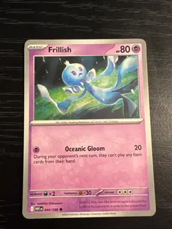 Pokemon TCG Frillish 44/86 White Flare - Image 2