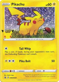 Pikachu - (General Mills) SWSH039 Miscellaneous Cards & Products Holo - Image 1