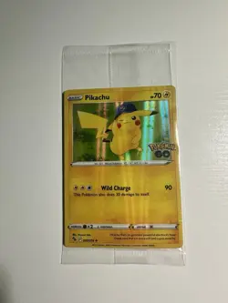 Pokemon GO TCG Pikachu 028/078 Store Promotional Sealed - Image 2