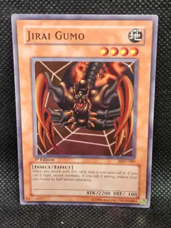 Yugioh Jirai Gumo MRD-089 1st Edition Excellent Condition - Image 3